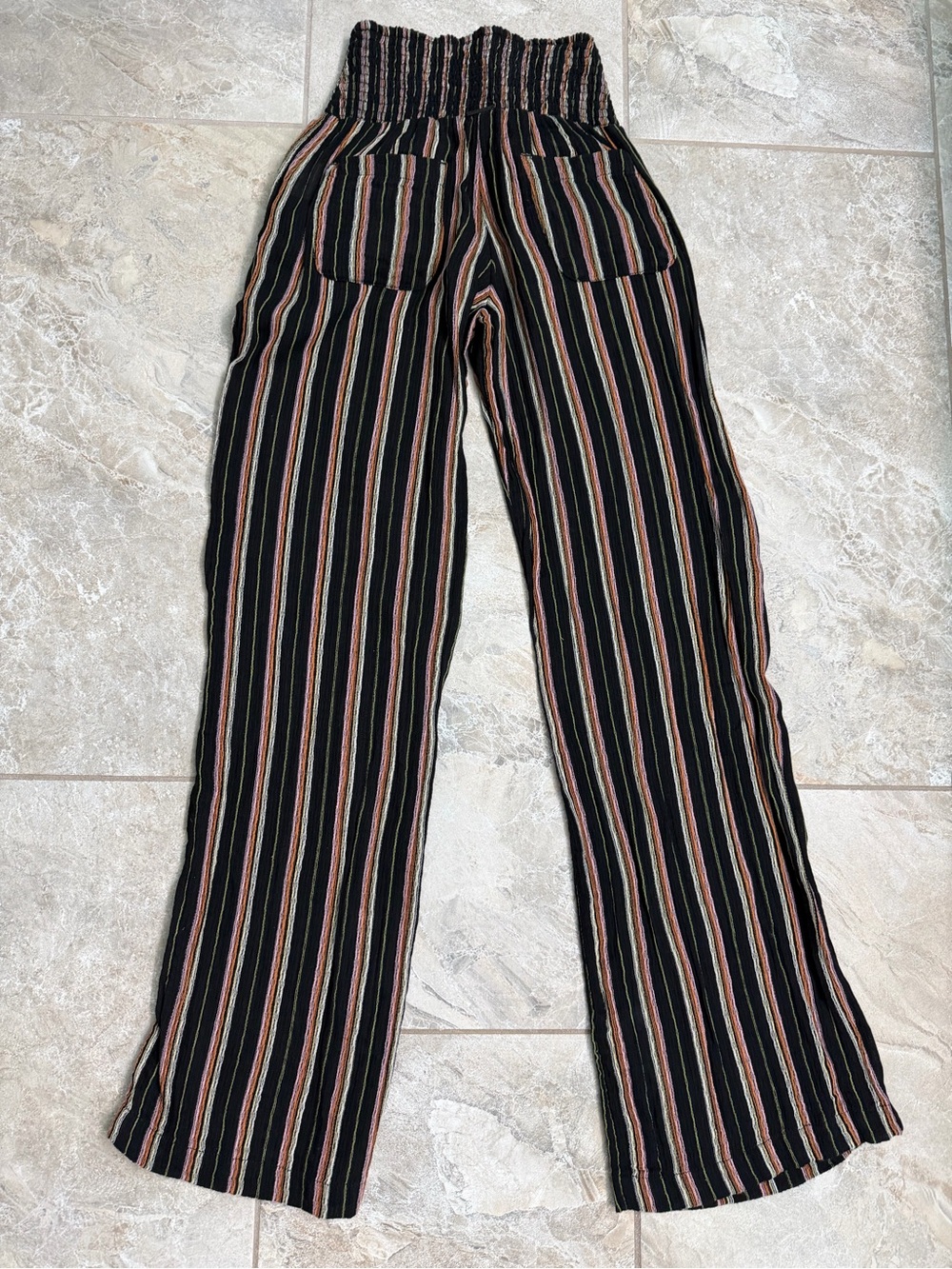 Billabong Gauze Striped Pants Women’s Size XS - Picture 3 of 9